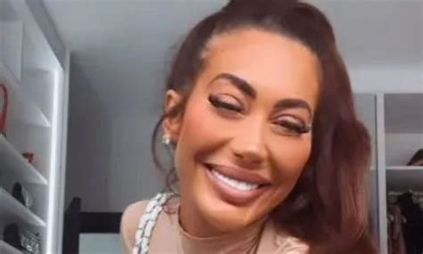 Chloe Ferry goes topless and poses in a thong after epic two .